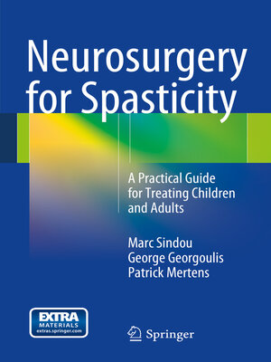 cover image of Neurosurgery for Spasticity